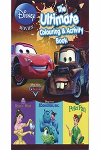 Disney Movies The Ultimate Colouring & Activity Book: Aladdin, Jungle Book, Lion King, Peter Pan