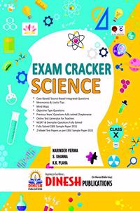 DINESH Exam Cracker SCIENCE Class 10 (2020-21) (CBSE Question Bank with Reduced Syllabus)