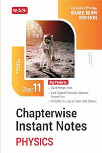Chapterwise Instant Notes Physics Class 11