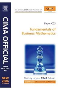 CIMA Exam Practice Kit Fundamentals of Business Mathematics