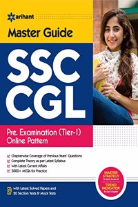 Master Guide SSC CGL Combined Graduate Level Pre Exam Tier 1 2022