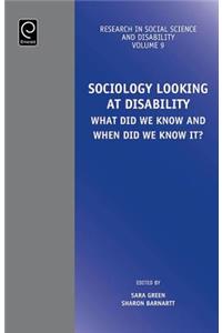 Sociology Looking at Disability