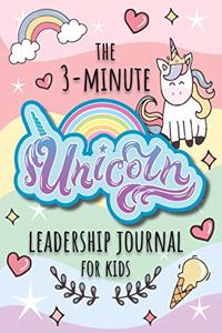 3-Minute Unicorn Leadership Journal for Kids