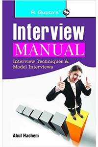 Interview Manual (INTERVIEW/GROUP DISCUSSION)