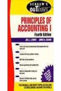 Schaum's Outline of Theory and Problems of Principles of Accounting: Pt. 1 (Schaum's Outline Series)