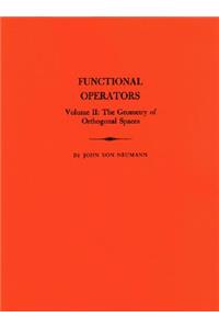 Functional Operators, Volume 2