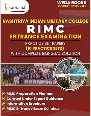 RIMC BOOKS SET OF TWO (BILINGUAL) FOR ENTRANCE EXAM 2025-26 : WEDA BOOKS Paperback – 6 July 2025