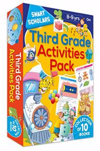 Third Grade Activities Pack ( Collection of 10 books) (Smart Scholars)