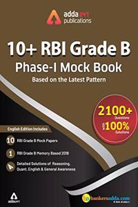 RBI Grade 'B' Phase I Mock Papers Practice Book