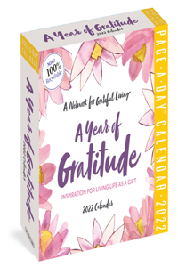 A Year of Gratitude Page-A-Day Calendar 2022