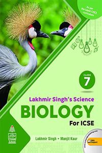 Lakhmir Singh's Science Icse Biology 7 (For 2020-21 Exam)