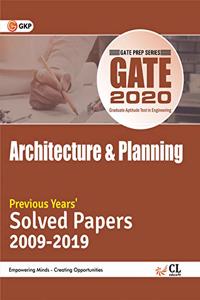 GATE 2020 - Previous Years' Solved Papers (2009-2019) - Architecture & Planning