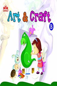 GIKSO Activity Book - Art and Craft B for Kids Age 3-7 Years Old Kids