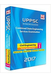 UPPSC - 2017 Previous Years Solved Papers - Civil Engineering - Vol. 1