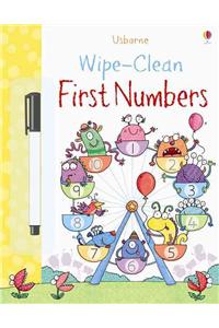 Wipe-clean First Numbers