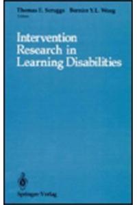 Intervention Research in Learning Disabilities