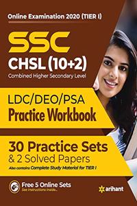 SSC CHSL (10+2) Tier I Practice Workbook 2020 (Old edition)