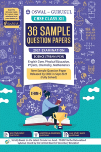 36 Sample Question Papers Science (PCM) CBSE Class 12 Term I Exam 2021