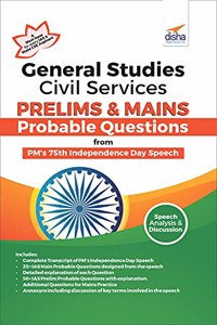 General Studies Civil Services Prelims & Mains Probable Questions from PM's 75th Independence Day Speech