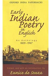 Early Indian Poetry in English