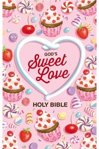 Niv, God's Sweet Love Holy Bible, Hardcover, Comfort Print