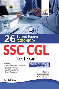 26 Solved Papers (2010-19) for Ssc Cgl Tier I Exam