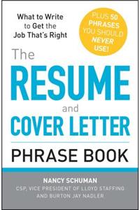 Resume and Cover Letter Phrase Book