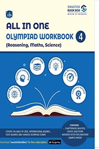 All in One Olympiad Workbook for Reasoning, Maths & Science - Class 4