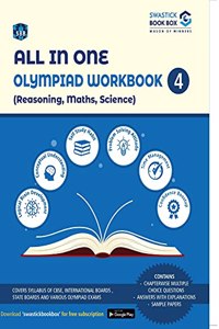 All in One Olympiad Workbook for Reasoning, Maths & Scienceclass 4