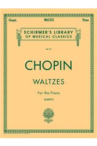 Valses: Schirmer Library of Classics Volume 27 Piano Solo