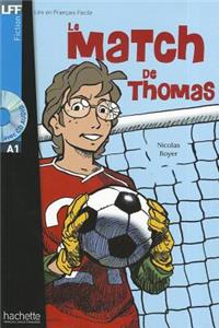 Le Match de Thomas + CD Audio (Boyer)