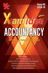Xam Idea Accountancy Class 12 for 2019 Exam