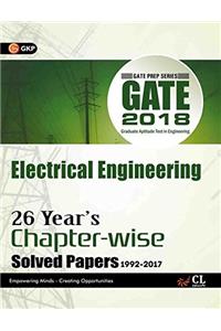GATE Electrical Engineering (26 Year's Chapter-Wise Solved Paper) 2018