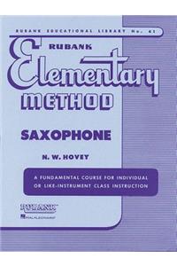 Rubank Elementary Method Saxophone