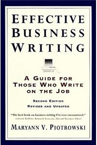 Effective Business Writing