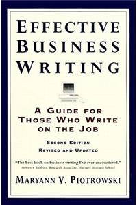 Effective Business Writing