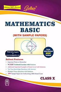 Golden Mathematics Basic For Class- X
