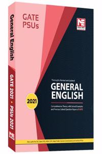 General English for Gate  2021 and Psus 2021 -Theory and Previous Year Solved Papers