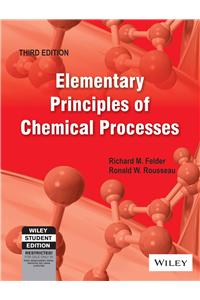 Elementry Principles of Chemical Processes