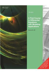 A First Course in Differential Equations with Modeling Applications