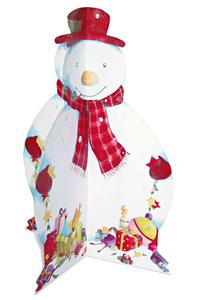 Snowman 3D Calendar