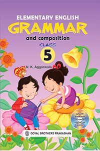 Elementary English Grammar & Composition Book 4 for Class 5