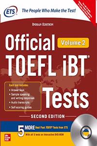 Official TOEFL iBT Tests Volume II W/DVD