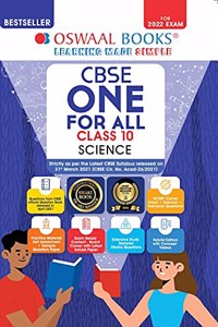 Oswaal CBSE One for All, Science, Class 10 [Combined & Updated for Term 1 & 2]