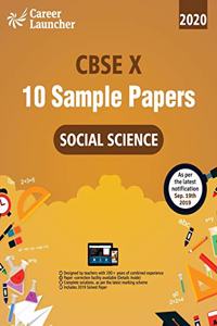Cbse 2020 Class X 10 Sample Papers Social Science