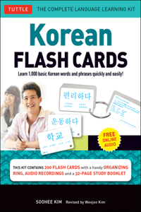 Korean Flash Cards Kit