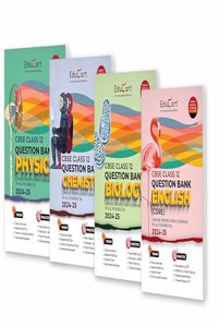 Educart Cbse Class 12 Question Bank Physics, Chemistry & Biology 2024-25