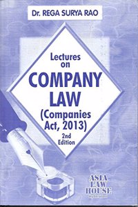 Lectues on Company Law (Companies Act, 2013)