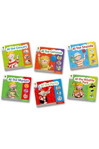 Oxford Reading Tree: Level 1 More A: Floppy's Phonics: Sounds Books: Pack of 6