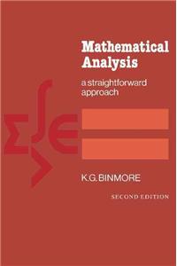 Mathematical Analysis